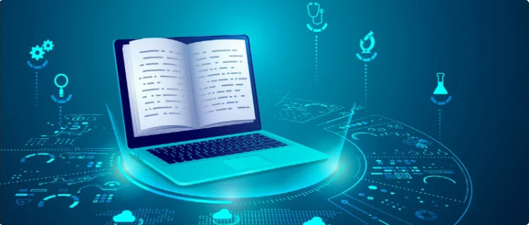 captura de pantalla del portal de bibliotecas electrónicas