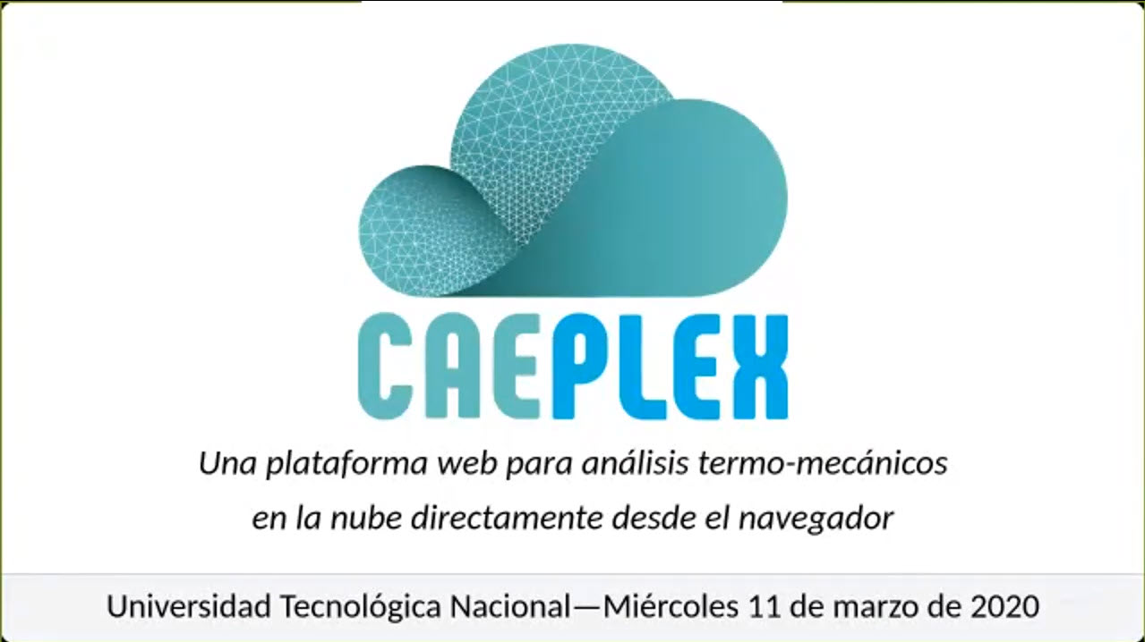 Cartel de presentación de la conferencia