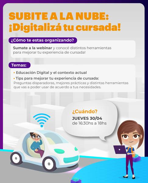Folleto describiendo el evento